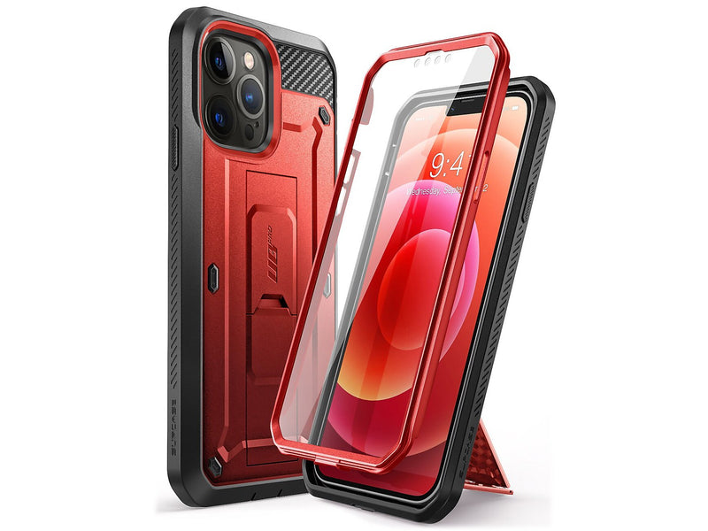SUPCASE Unicorn Beetle Pro Metallic Red Rugged Case for iPhone 13 Pro (SUP-iPhone2021Pro-6.1-UBPro-SP-Ruddy)