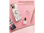 i-Blason Cosmo Marble Pink Snap Case for iPhone 13 Pro Max (iPhone2021-6.7-CosSnap-Marble)