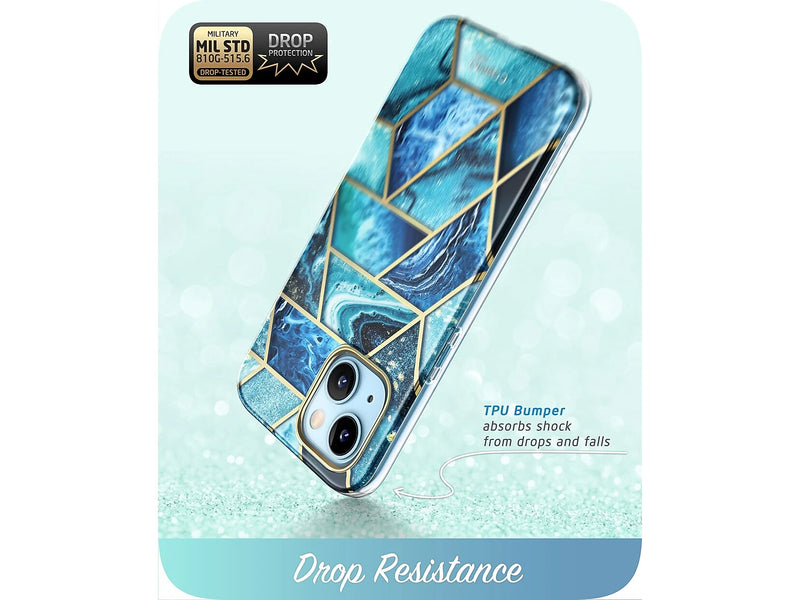 i-Blason Cosmo Ocean Blue Snap Case for iPhone 13 (iPhone2021-6.1-Cosmo-SP-Ocean)