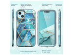 i-Blason Cosmo Ocean Blue Snap Case for iPhone 13 (iPhone2021-6.1-Cosmo-SP-Ocean)