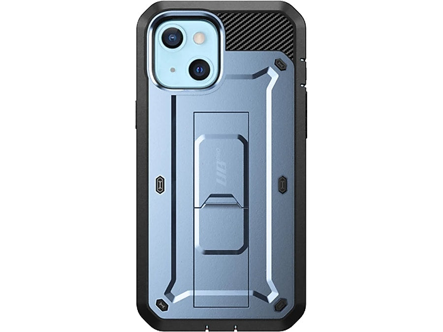 SUPCASE Unicorn Beetle Pro Metallic Blue Rugged Case for iPhone 13 (SUP-iPhone2021-6.1-UBPro-SP-Cerulean)