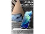 SUPCASE Unicorn Beetle Pro Metallic Blue Rugged Case for iPhone 13 (SUP-iPhone2021-6.1-UBPro-SP-Cerulean)