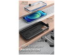 SUPCASE Unicorn Beetle Pro Metallic Blue Rugged Case for iPhone 13 (SUP-iPhone2021-6.1-UBPro-SP-Cerulean)