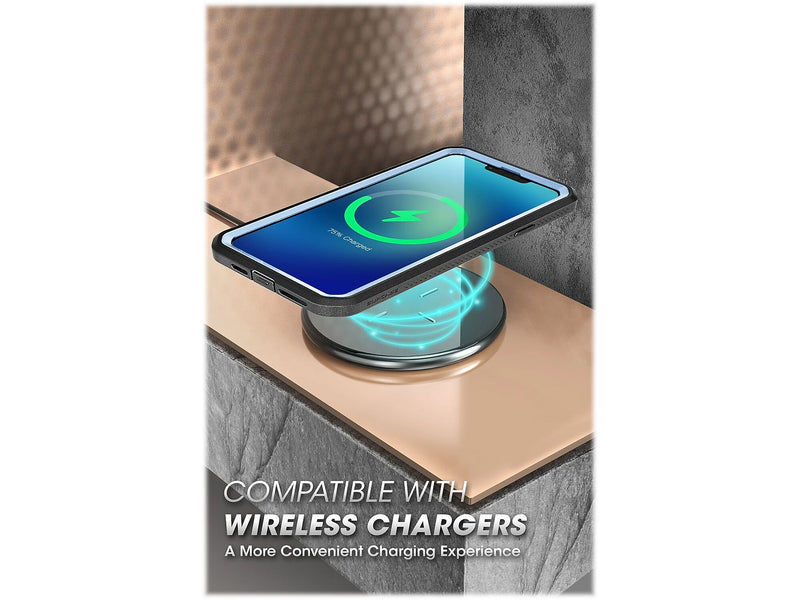 SUPCASE Unicorn Beetle Pro Metallic Blue Rugged Case for iPhone 13 (SUP-iPhone2021-6.1-UBPro-SP-Cerulean)