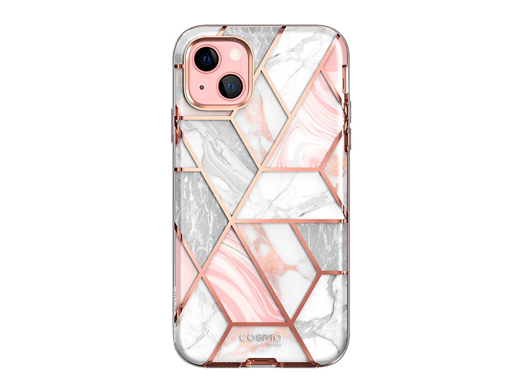 i-Blason Cosmo Marble Pink Snap Case for iPhone 13 (iPhone2021-6.1-Cosmo-SP-Marble)