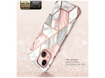 i-Blason Cosmo Marble Pink Snap Case for iPhone 13 (iPhone2021-6.1-Cosmo-SP-Marble)