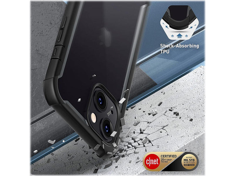 i-Blason Ares Black Snap Case for iPhone 13 (iPhone2021-6.1-Ares-SP-Black)