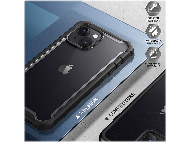 i-Blason Ares Black Snap Case for iPhone 13 (iPhone2021-6.1-Ares-SP-Black)