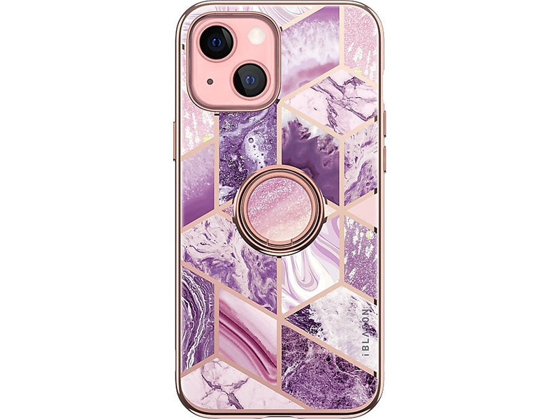 i-Blason Marble Cosmo Purple Snap Case for iPhone 13 (iPhone2021-6.1-CosSnap-Ameth)