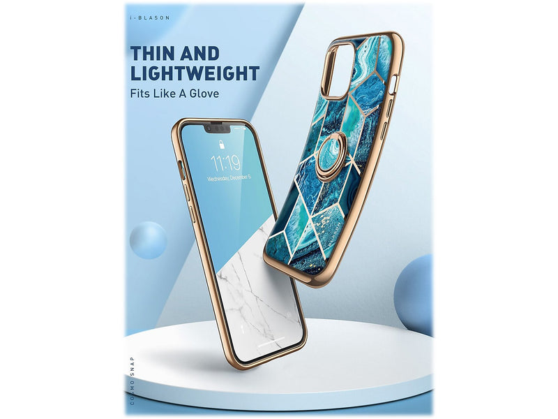 i-Blason Cosmo Ocean Blue Snap Case for iPhone 13 (iPhone2021-6.1-CosSnap-Ocean)