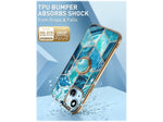 i-Blason Cosmo Ocean Blue Snap Case for iPhone 13 (iPhone2021-6.1-CosSnap-Ocean)