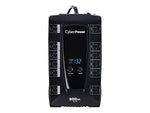 CyberPower Intelligent LCD 900VA UPS, 12-Outlet, Black (AVRG900LCD)