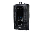 CyberPower Intelligent LCD 900VA UPS, 12-Outlet, Black (AVRG900LCD)