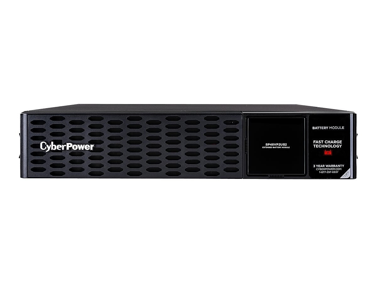 CyberPower External Battery Module Series Enclosure, Black (BP48VP2U02)