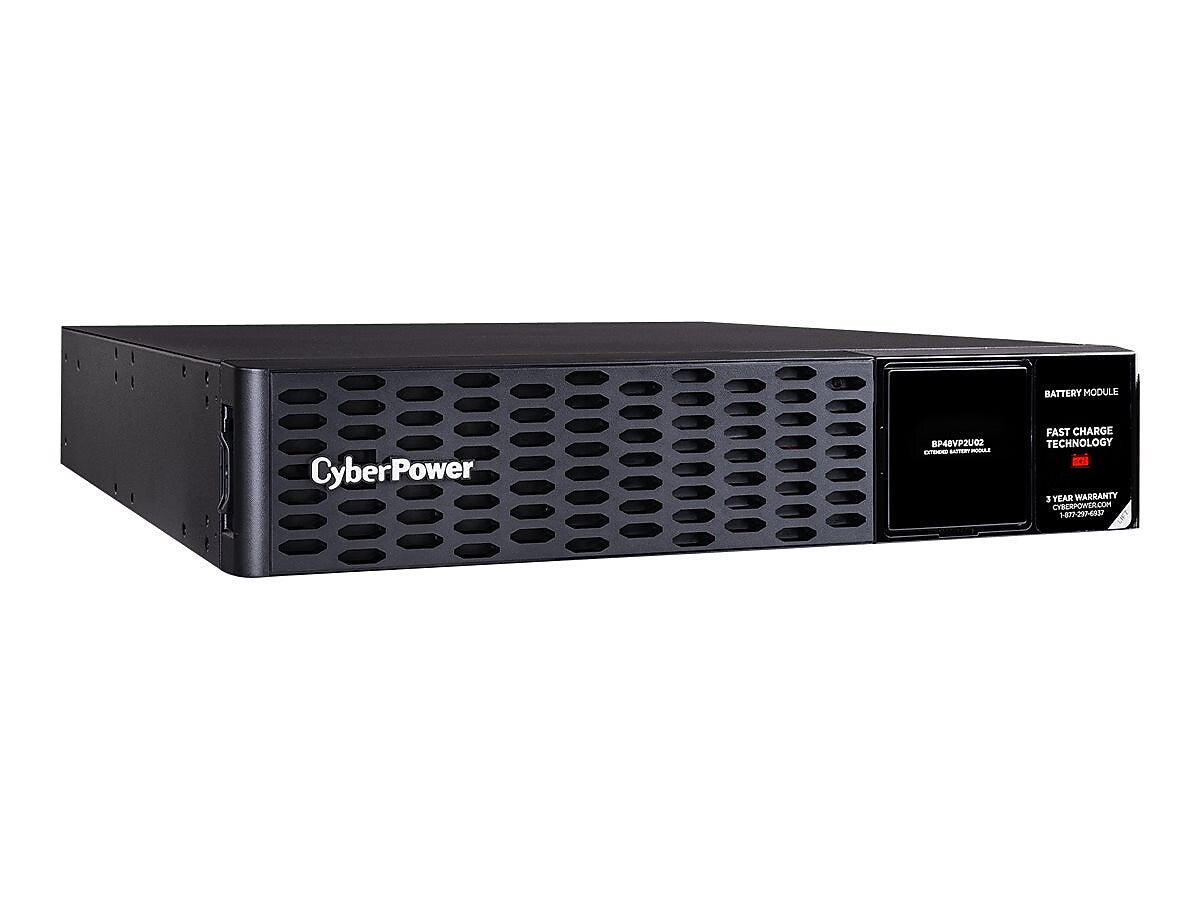 CyberPower External Battery Module Series Enclosure, Black (BP48VP2U02)