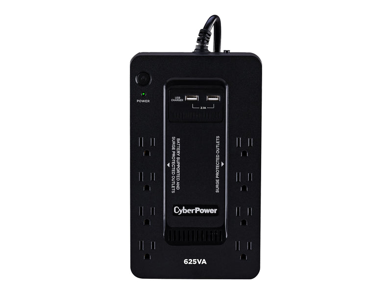 CyberPower Standby Series 625VA 8-Outlet UPS, Black (ST625U)
