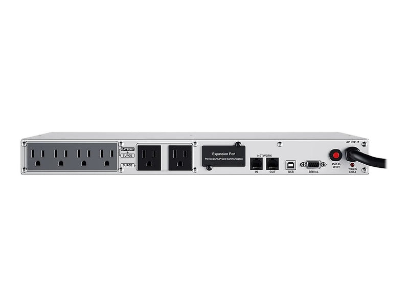 CyberPower Smart App LCD UPS Series 1500VA 1U, 6-Outlet, Black (OR1500LCDRM1U)