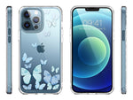 i-Blason Halo Butterfly Blue Snap Case for iPhone 13 Pro Max (iPhone2021-6.7-Halo-F)