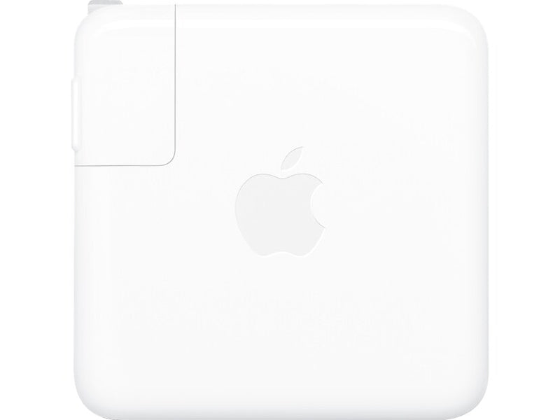Apple USB Type-C Power Adapter for MacBook Laptops, 67W, White (MKU63AM/A)