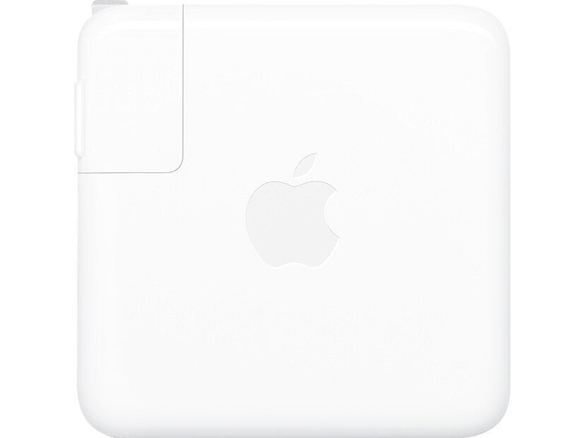 Apple USB Type-C Power Adapter for MacBook Laptops, 67W, White (MKU63AM/A)