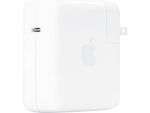 Apple USB Type-C Power Adapter for MacBook Laptops, 67W, White (MKU63AM/A)