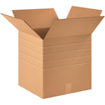 16" x 16" x 16" Multi-Depth Shipping Boxes, 10/Bundle (MD161616)