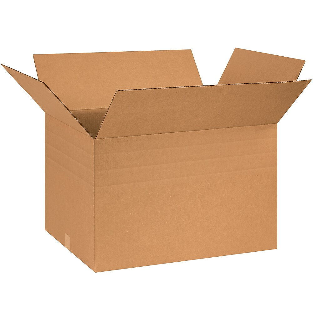 26" x 18" x 16" Multi-Depth Shipping Boxes, 10/Bundle (MD261816)