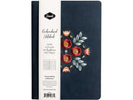 Denik Evelynn Blue Vegan Suede Journal, 5.75" x 8.25" (AHBC550L)