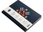 Denik Evelynn Blue Vegan Suede Journal, 5.75" x 8.25" (AHBC550L)
