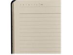 Denik Evelynn Blue Vegan Suede Journal, 5.75" x 8.25" (AHBC550L)