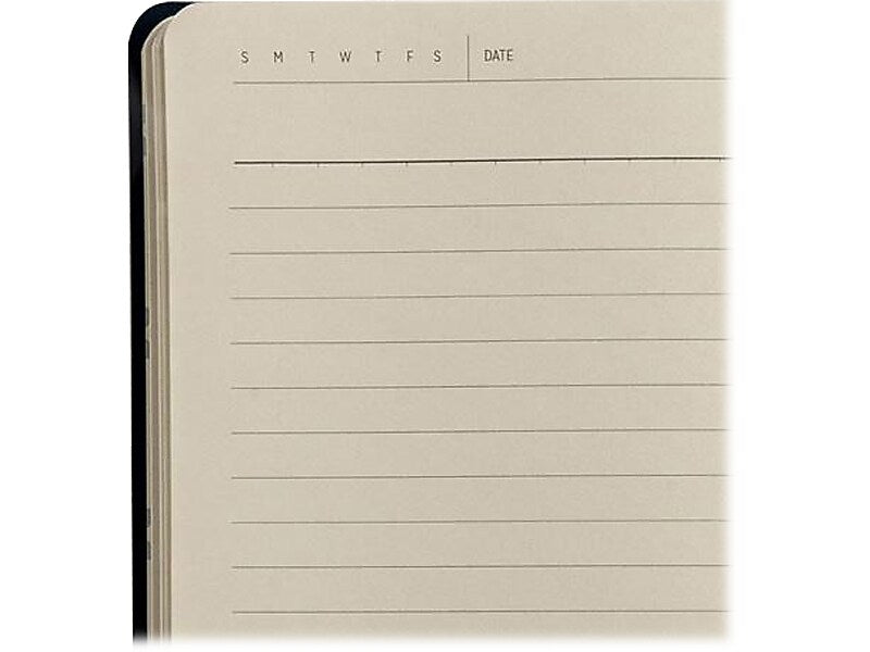 Denik Evelynn Blue Vegan Suede Journal, 5.75" x 8.25" (AHBC550L)