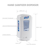 Purell LTX-12 Automatic Wall Mounted Hand Sanitizer Dispenser, White (1920-04)