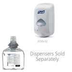 PURELL Advanced 70% Alcohol Foaming Hand Sanitizer Refill for TFX Dispenser, 1200 mL., 2/Carton (5392-02)