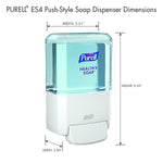 PURELL HEALTHY SOAP ES4 Wall Mounted Hand Soap Dispenser, White (5030-01)