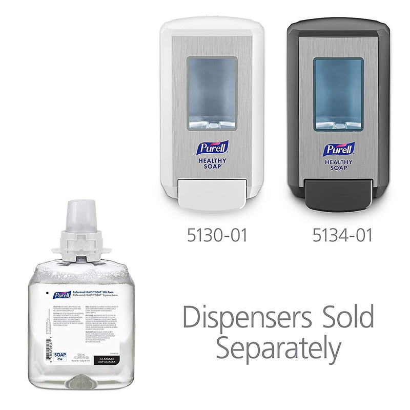 PURELL HEALTHY SOAP Foaming Hand Soap Refill for CS4 Dispenser, 1250 ml., 4/Carton (5174-04)