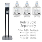 PURELL ES6 Automatic Floor Stand Hand Sanitizer Dispenser, Graphite/Black (7216-DS)