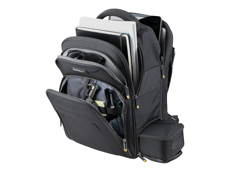 StarTech.com Laptop Backpack, Black Nylon (NTBKBAG173)
