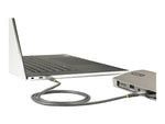 StarTech.com 3.3' Display Port Cable, Gray/Black (USB31CCV1M)