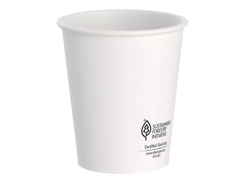Dart ThermoGuard Paper Hot Cup, 12 Oz., White, 600 Cups/Carton (DWTG12W)