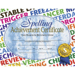 Hayes Publishing Spelling Achievement Certificate, 30 Per Pack, 3 Packs (H-VA576-3)