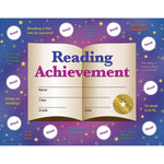 Hayes Publishing Reading Achievement Certificates and Reward Seals, 8.5" x 11", 30 Certificates Per Pack, 3 Packs (H-VA807-3)