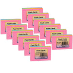 Hygloss Bright Flash Cards, 2" x 3", 100/Pack, 12 Packs (HYG42317-12)