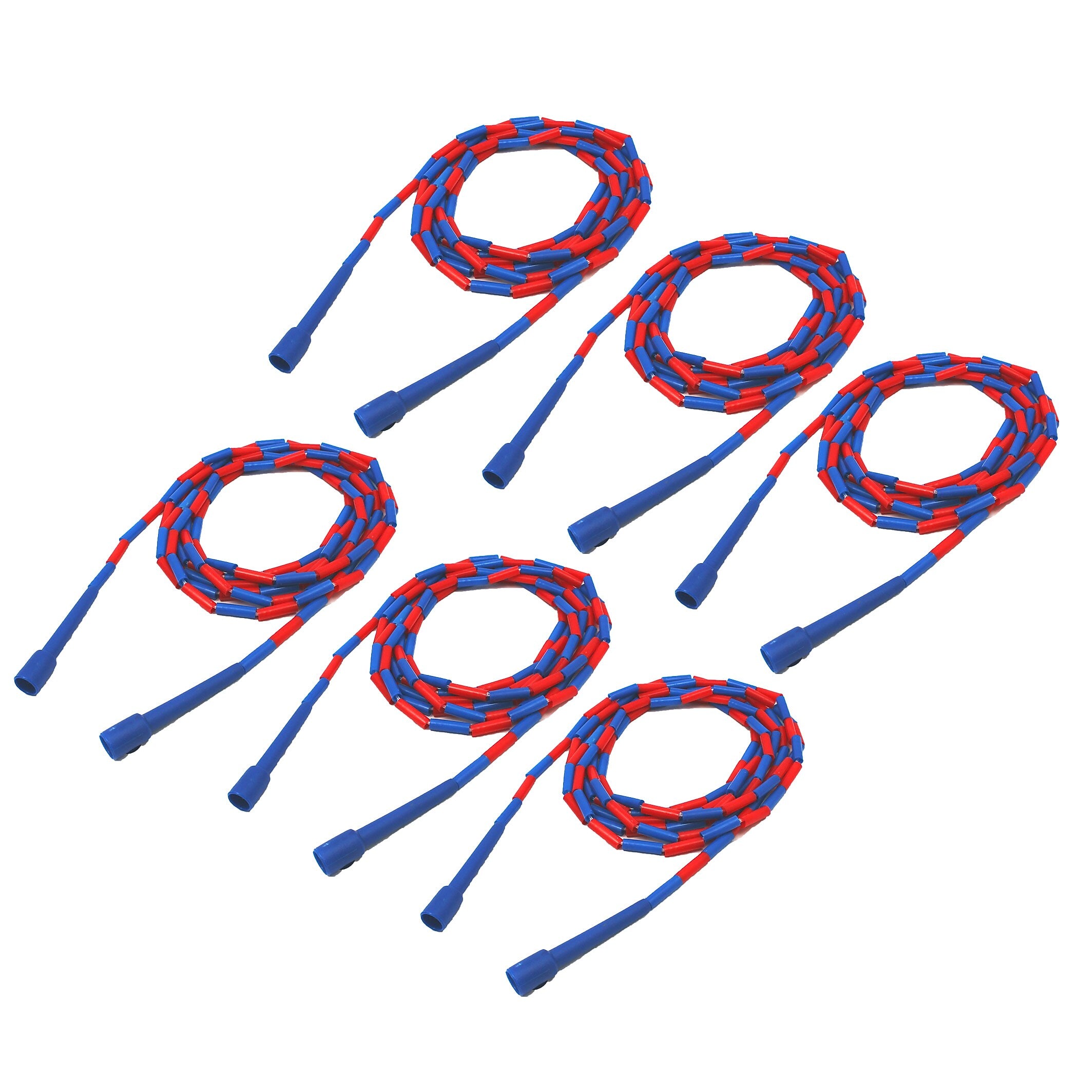 Martin Sports Segmented Plastic Jump Rope, 16', Pack of 6 (MASJR16-6)