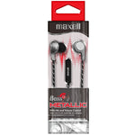 Maxwell Bass13 Earbuds, Metallic Silver (MAX199600)