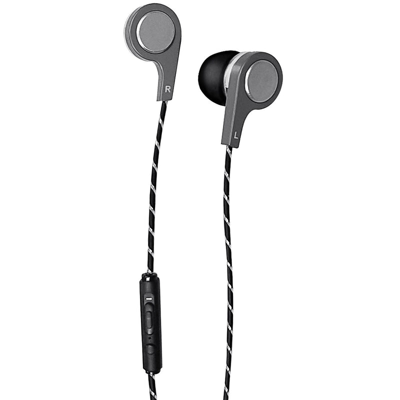 Maxwell Bass13 Earbuds, Metallic Silver (MAX199600)
