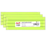 Pacon Super Bright Flash Cards, Assorted Colors, 3" x 9", 100 Cards/Pack, 3 Packs (PAC1731-3)