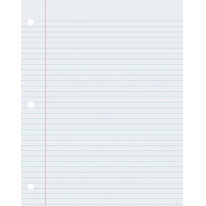 Pacon Composition Writing Paper, 8.5" x 11", 3-Hole Punched, 500 Sheets/Pack, 2/Bundle (PAC2405-2)