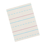Zaner-Bloser 8" x 10.5" Newsprint Handwriting Paper, 1/2" x 1/4" x 1/4" Ruled, 500 Sheets/Pack, 3 Packs (PACZP2613-3)