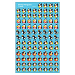 TREND Perky Penguins superShapes Stickers, 800 Per Pack, 6 Packs (T-46068-6)