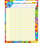 TREND Praise Words 'n Stars Incentive Chart, 17" x 22", Pack of 6 (T-73350-6)